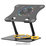 Luxe Laptop- & Tabletstandaard - Verstelbaar & Ergonomisch