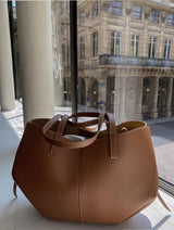 Vintage Tote Bag voor Dames | Schoudertas van Leer