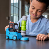 Stapelspeelgoed met Heftruck – Leerzaam spel ter bevordering van behendigheid en concentratie