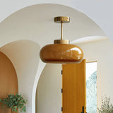 Elegante Hanglamp met Glazen Kappen