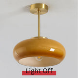 Elegante Hanglamp met Glazen Kappen