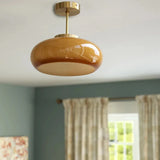 Elegante Hanglamp met Glazen Kappen