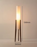 Walnoot Houten Design Vloerlamp - Lichte Kunst voor Elk Interieur