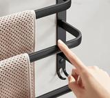 Badkamer Opbergplank - FlexRack Wandgemonteerd Handdoekhouder
