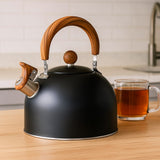 Waterkoker voor Inductie & Fornuis | Waterketel van RVS in Retro Look | Kessora