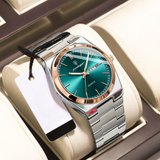 Waterdicht Roestvrij Stalen Herenhorloge | Luxe & Duurzaam
