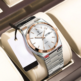 Waterdicht Roestvrij Stalen Herenhorloge | Luxe & Duurzaam