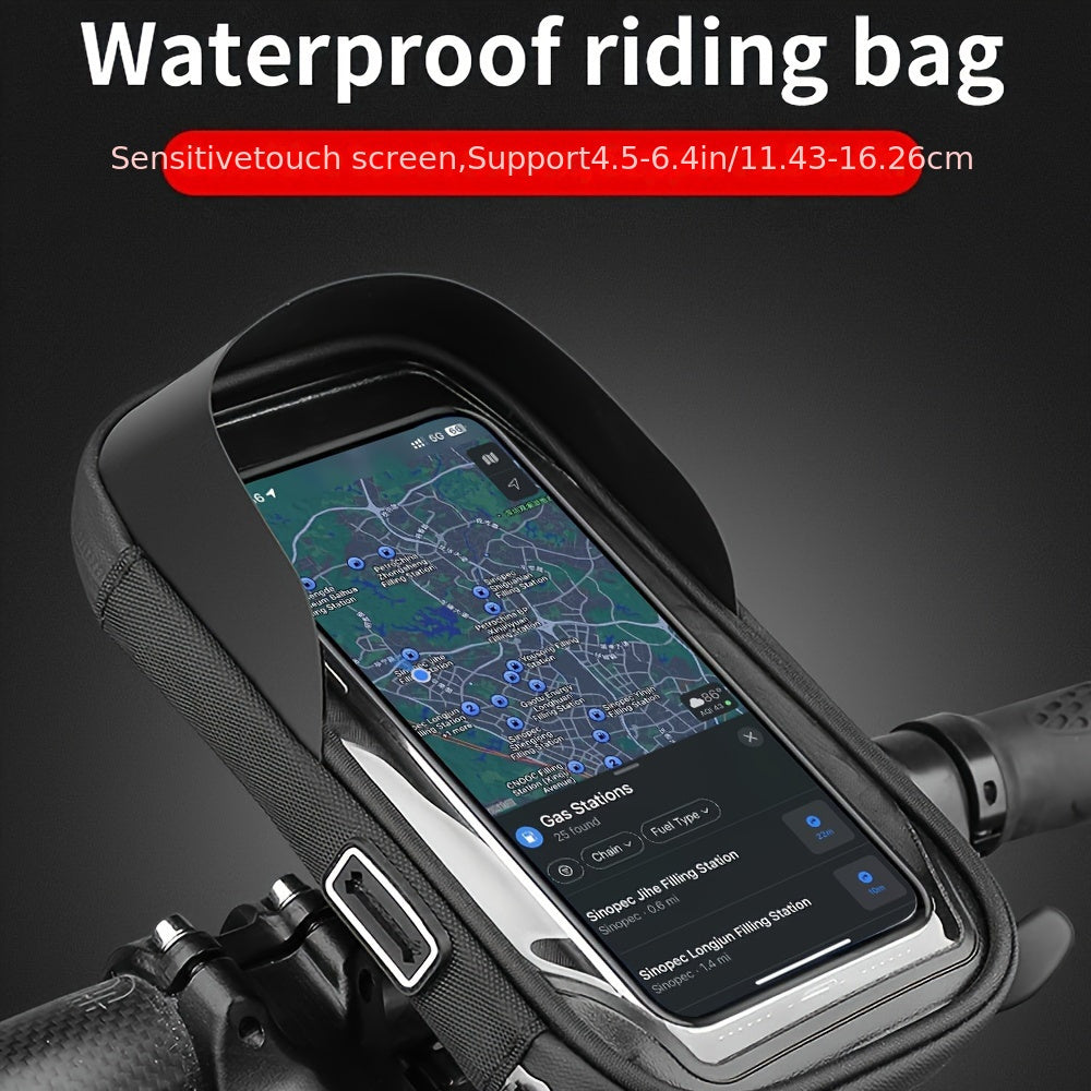 Waterdichte Telefoonhouder Fiets en Motor | 360° Draaibaar