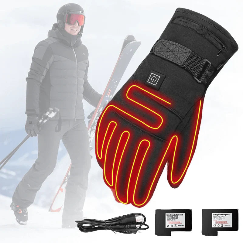 Waterdichte Verwarmde Handschoenen - Winterproof