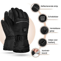Waterdichte Verwarmde Handschoenen - Winterproof