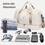 Weekendtas voor Dames & Heren | Sporttas met Schoencompartiment | UrbanFold
