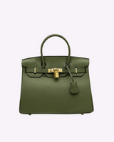 Dames Luxe Leren Tote - Elegante Handtas voor Werk & Reizen