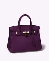 Dames Luxe Leren Tote - Elegante Handtas voor Werk & Reizen