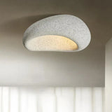 LED plafondlamp in wabi-sabi stijl – decoratieve plafondlamp met organische vorm