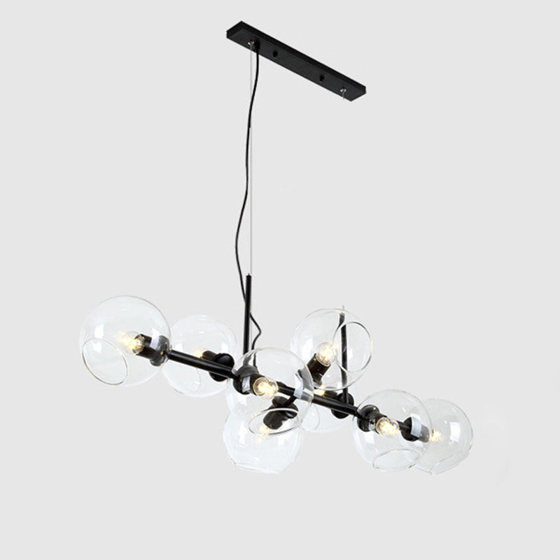Moderne Eettafel Kroonluchter – Strakke Minimalistische LED Hanglamp