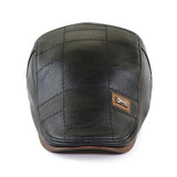 VintageVogue | doet de klassieke charme van leren baretten voor mannen herleven!