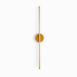 Moderne LED Wandlamp in Lijnvorm met Ronde Element – Designer Verlichting