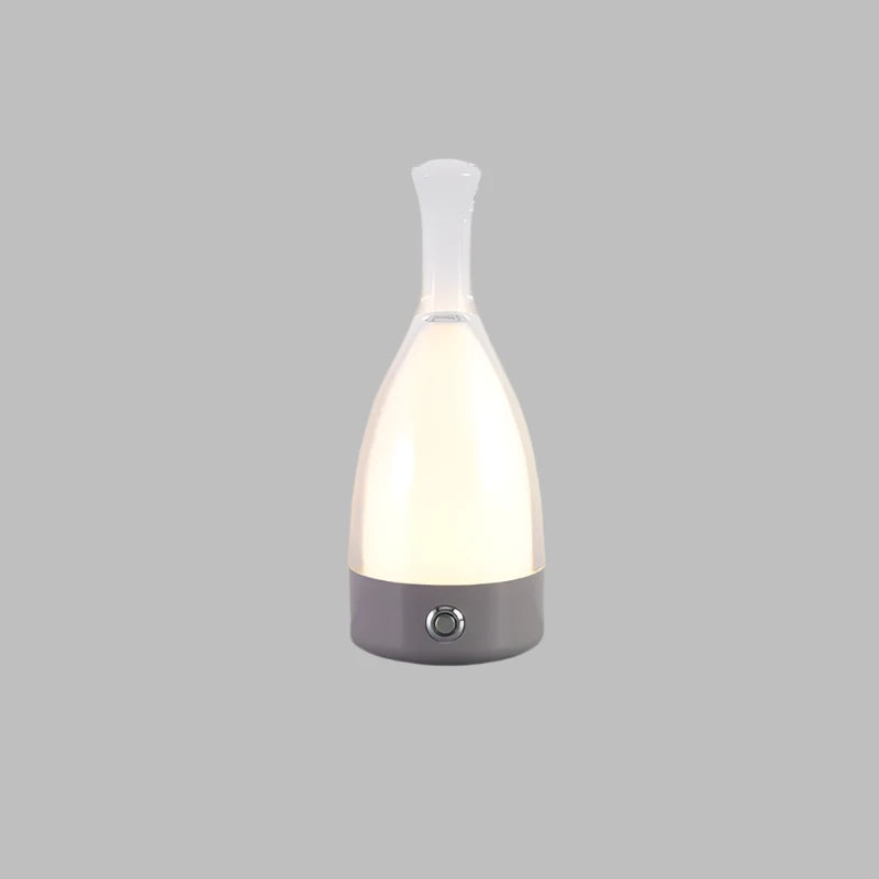 Oplaadbare Wijnfles Nachtlamp – Touch-Control LED Lamp met Dimbare Modus