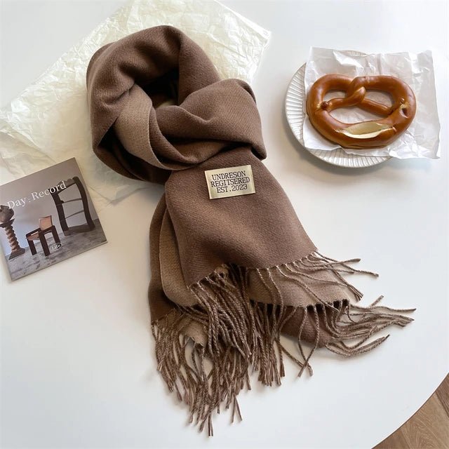 Zachte en Warme Wollen Sjaal - Comfort en Stijl voor Winter