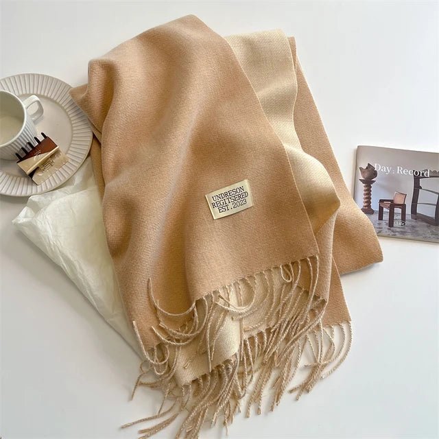 Zachte en Warme Wollen Sjaal - Comfort en Stijl voor Winter