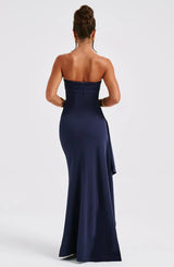 Comfortabele Maxi Jurk Off-shoulders