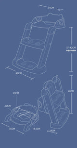 Zindelijkheidstraining Verstelbare Ladder - Potty Training Seat